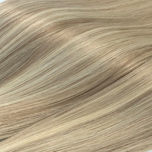 Luxstrnd P#18/613 Dirty Blonde/Beach Blonde Highlights Virgin Human Hair Hand-Made Weft Hair Extensions (100g)