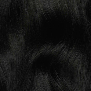 Luxstrnd #1B Off Black Virgin Human Hair Genius Weft Hair Extensions