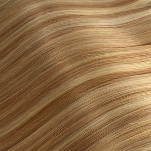 Luxstrnd P#12/613 Light Ash Brown/Beach  Blonde Balayage Virgin Human Hair Micro Ring Hair Extensions (100g)