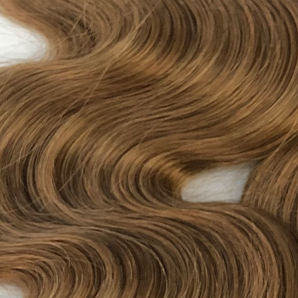 Luxstrnd #6 Chestnut Brown Virgin Human Hair Halo Hair Extensions (100g)