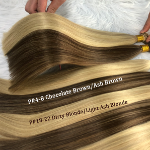 Luxstrnd Virgin Human Hair Micro Ring Hair Extensions (100g)