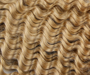 Luxstrnd #27 Strawberry Blonde Deep Weave Virgin Human Hair Ponytail Hair Extensions (100g)