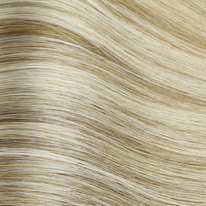Luxstrnd P#8/60 Ash Brown/Ash Blonde l Virgin Pre-Bonded Keratin Flap Tip Hair Extensions (100g)