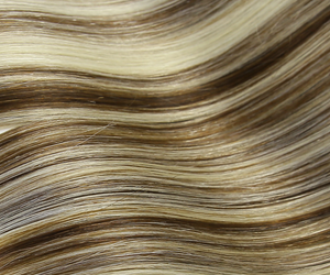 Luxstrnd #4/613 Chocolate Brown/Beach Blonde Balayage Virgin Pre-Bonded Keratin Flap Tip Hair Extensions (100g)