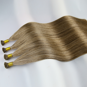 Luxstrnd Virgin Soft Pre-Bonded I Tip Hair Extensions Soft Rubber (100g)