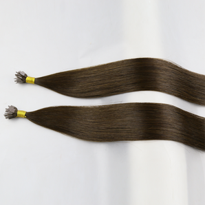 Luxstrnd #2A Dark Brown Virgin Pre-Bonded Keratin Tip Hair Extensions (100g)