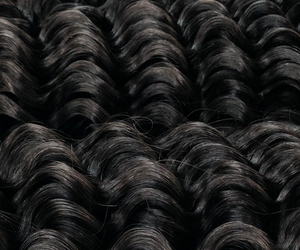 Luxstrnd #1B Off Black Deep Weave Virgin Pre-Bonded I Tip Hair Extensions (100g)