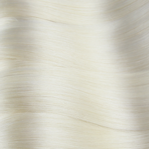Luxstrnd #1001 Platinum Blonde Virgin Pre-Bonded I Tip Hair Extensions Soft Rubber (100g)