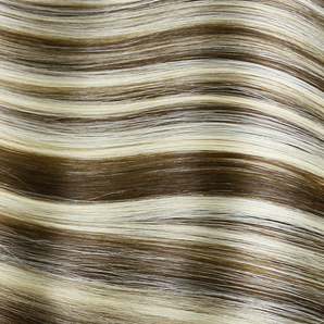 Luxstrnd P#4/60 Piano Chocolate Brown/Ash Blonde Virgin Regular Tape In Hair Extensions (100g)
