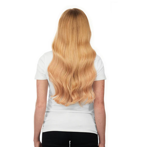 Luxstrnd #27 Strawberry Blonde Virgin Pre-Bonded Keratin U Tip Hair Extensions (100g)