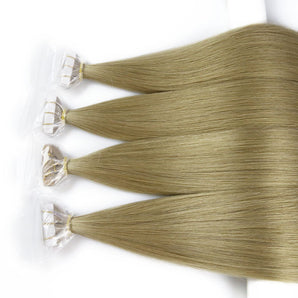 Luxstrnd #18 Dirty Blonde Virgin Regular Tape In Hair Extensions (100g)