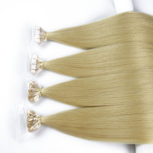 Luxstrnd #22 Light Ash Virgin Regular Tape In Hair Extensions (100g)