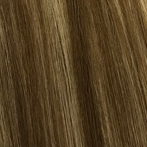 Luxstrnd P#6/18 Chestnut Brown/Dirty Blonde Balayage Virgin Human Hair Halo Hair Extensions (100g)