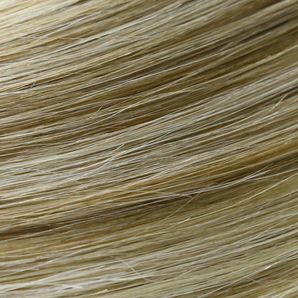Luxstrnd Chestnut Brown/Beach Blonde Highlights Virgin Human Hair Machine Weft Hair Extensions (100g)